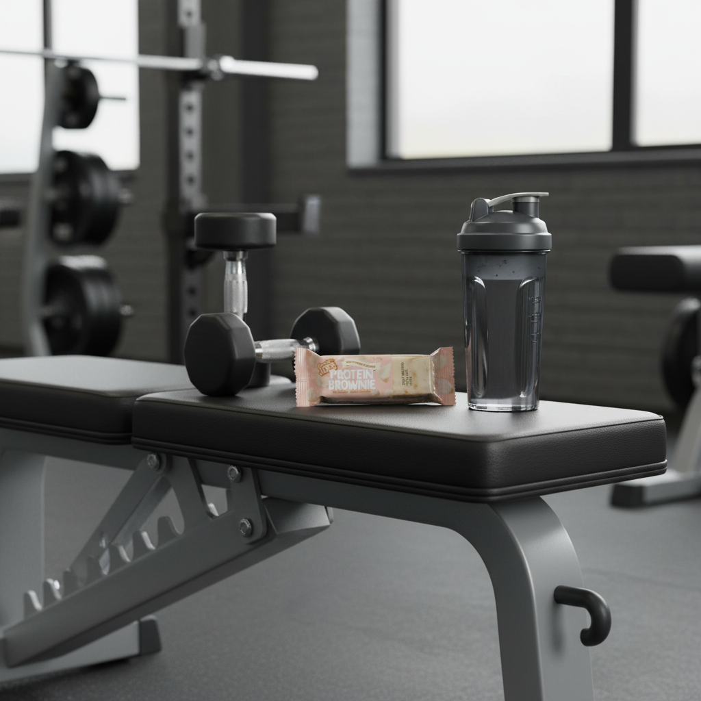Mountain Joe's White Chocolate Blondie - gym lifestyle