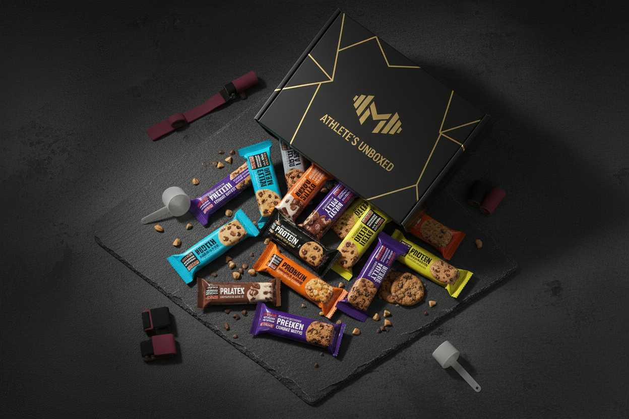 Premium Mystery Protein Box - Flat Lay