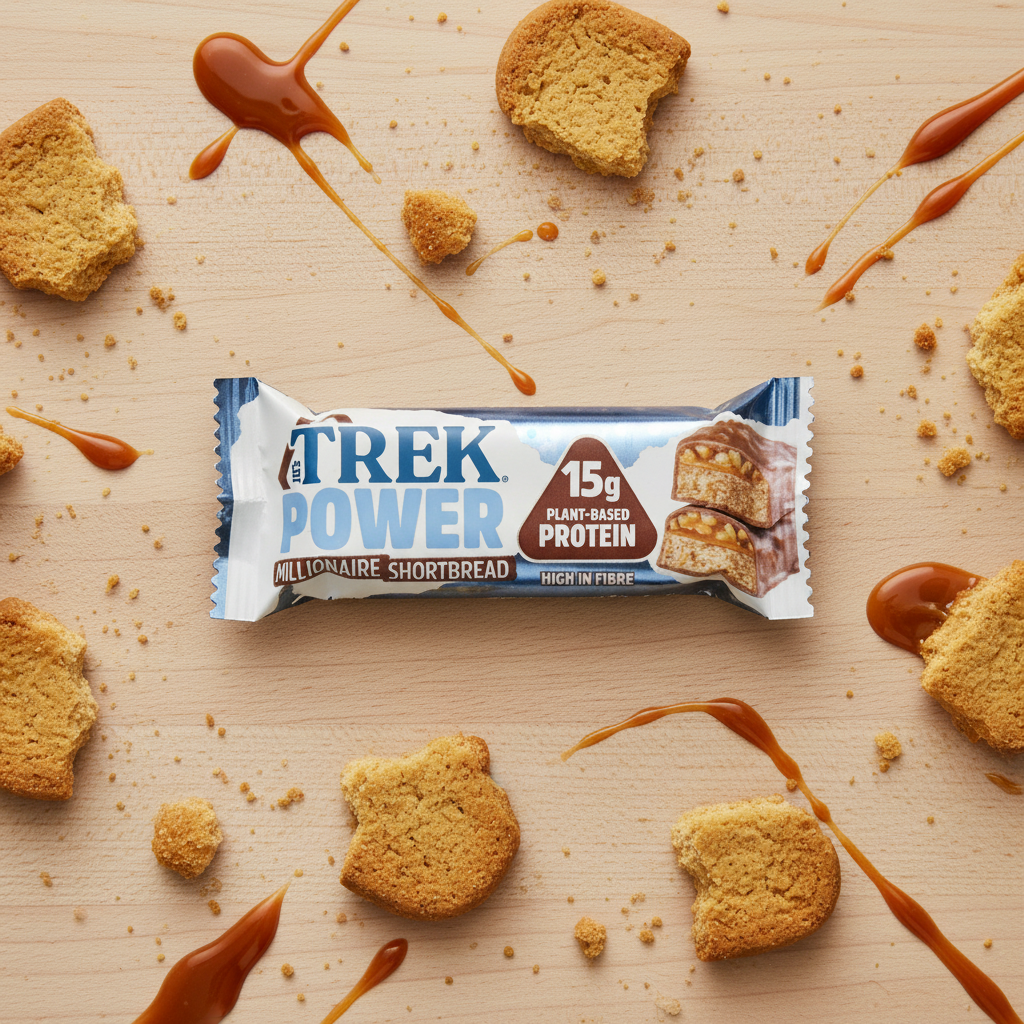 Trek Power Millionaire Shortbread - flat lay