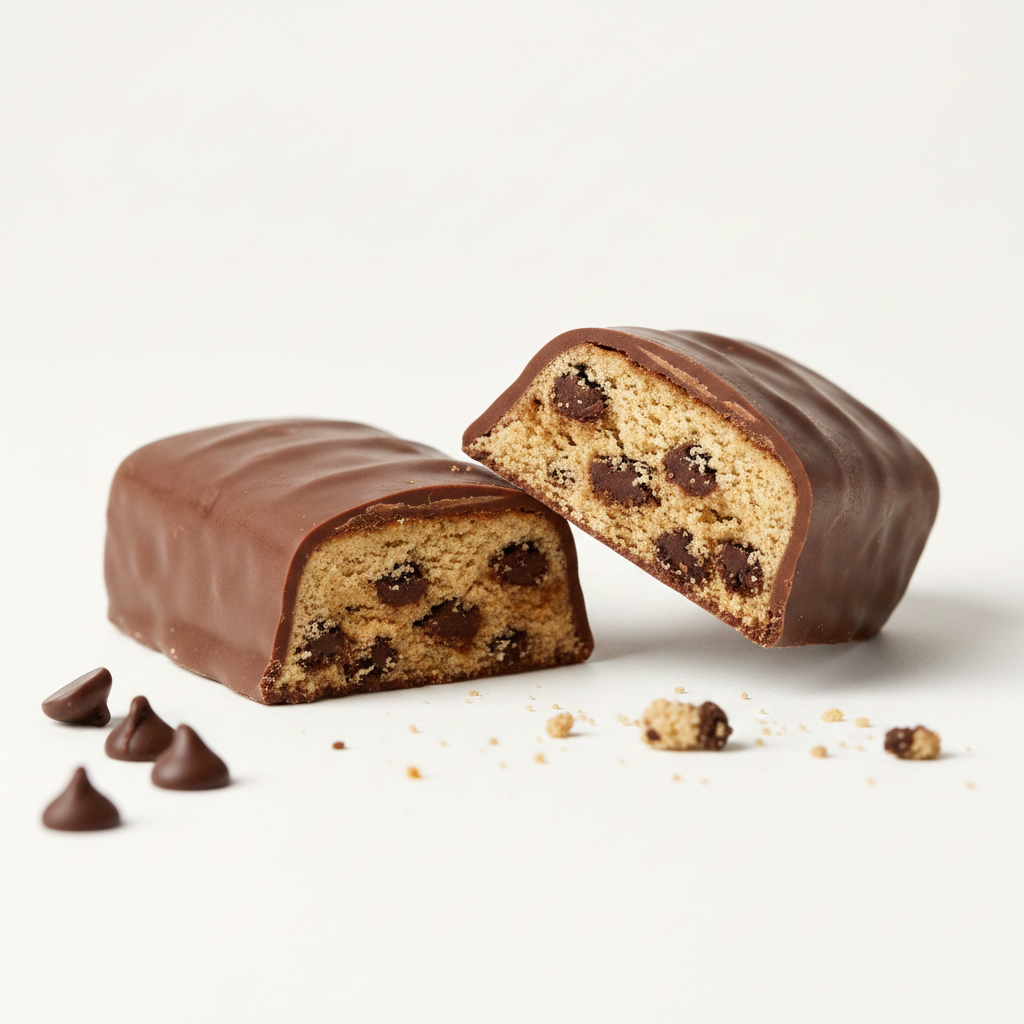 MILKii Cookie Protein Bar - Close-up Texture Shot