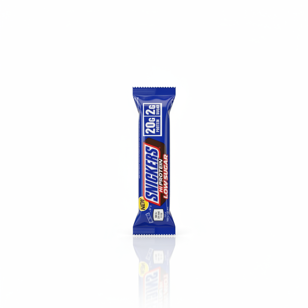 Snickers Hi Protein Low Sugar Bar - Clean Product Shot