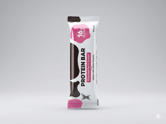 Strawberries & Cream Protein Bar