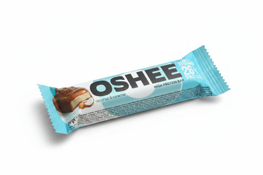 OSHEE High Protein Bar – Coconut & Caramel (76g)